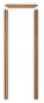XL Solid Timber Core Oak Door Lining (single door)